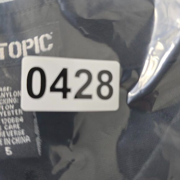 Hot Topic Mini Dress 5 Black Sheer Mesh Celestial Cosmic Witchy Goth Holiday - Picture 9 of 10